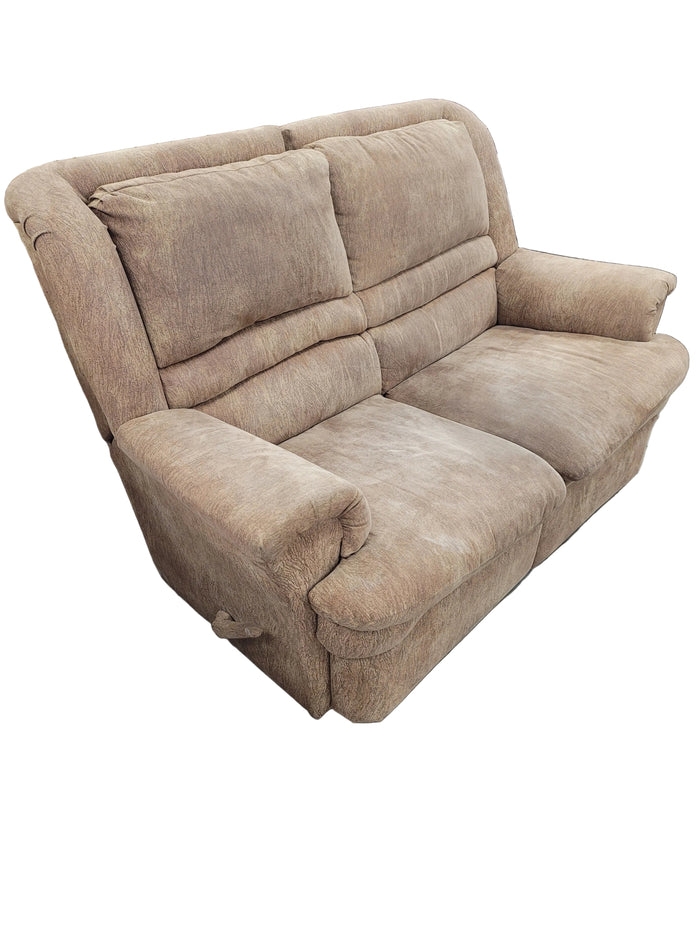 Microfiber Dual Reclining Loveseat