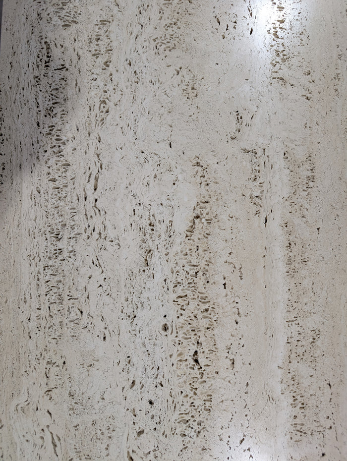 Wooden Credenza w/ Marble Top