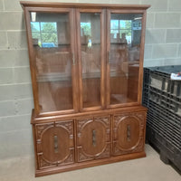 54"W 2-Piece Display Hutch
