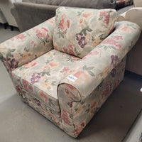 40"W Floral Armchair
