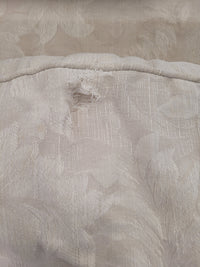 Cream Floral Loveseat