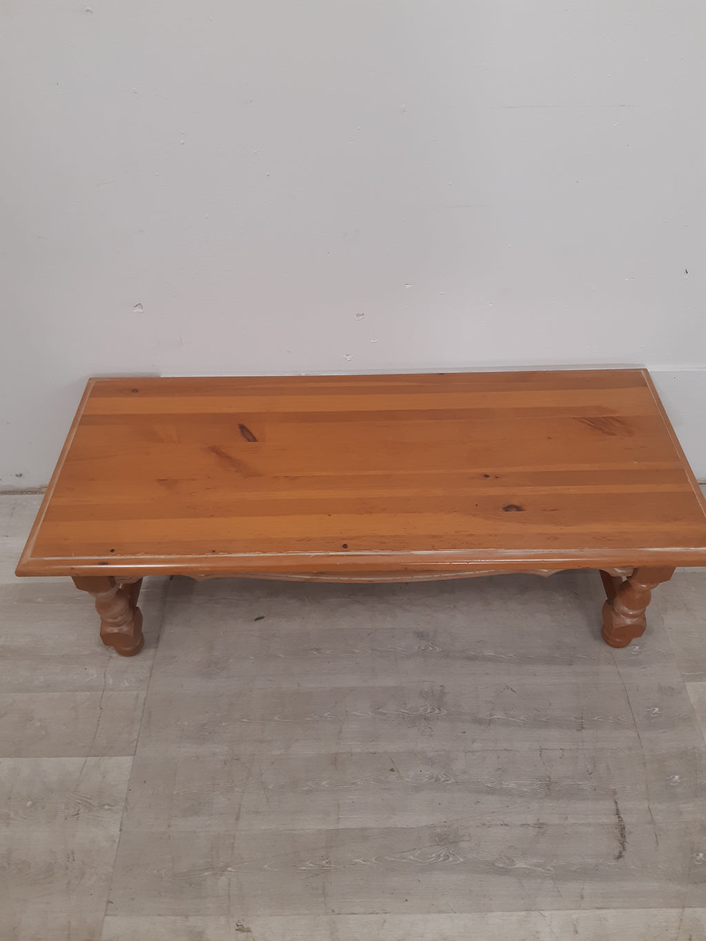 53" Solid Wood Coffee Table