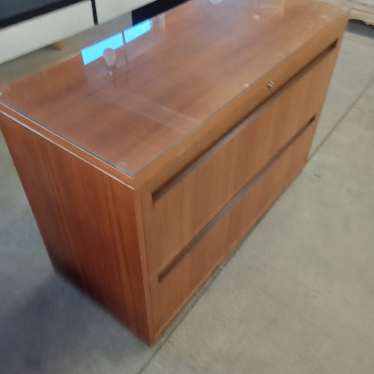 42"W Two Drawer Filing Cabinet
