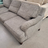 85"W 3-Seat Sofa in Khaki