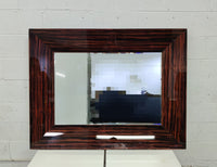 Lacquered Finish Deep Beveled Mirror