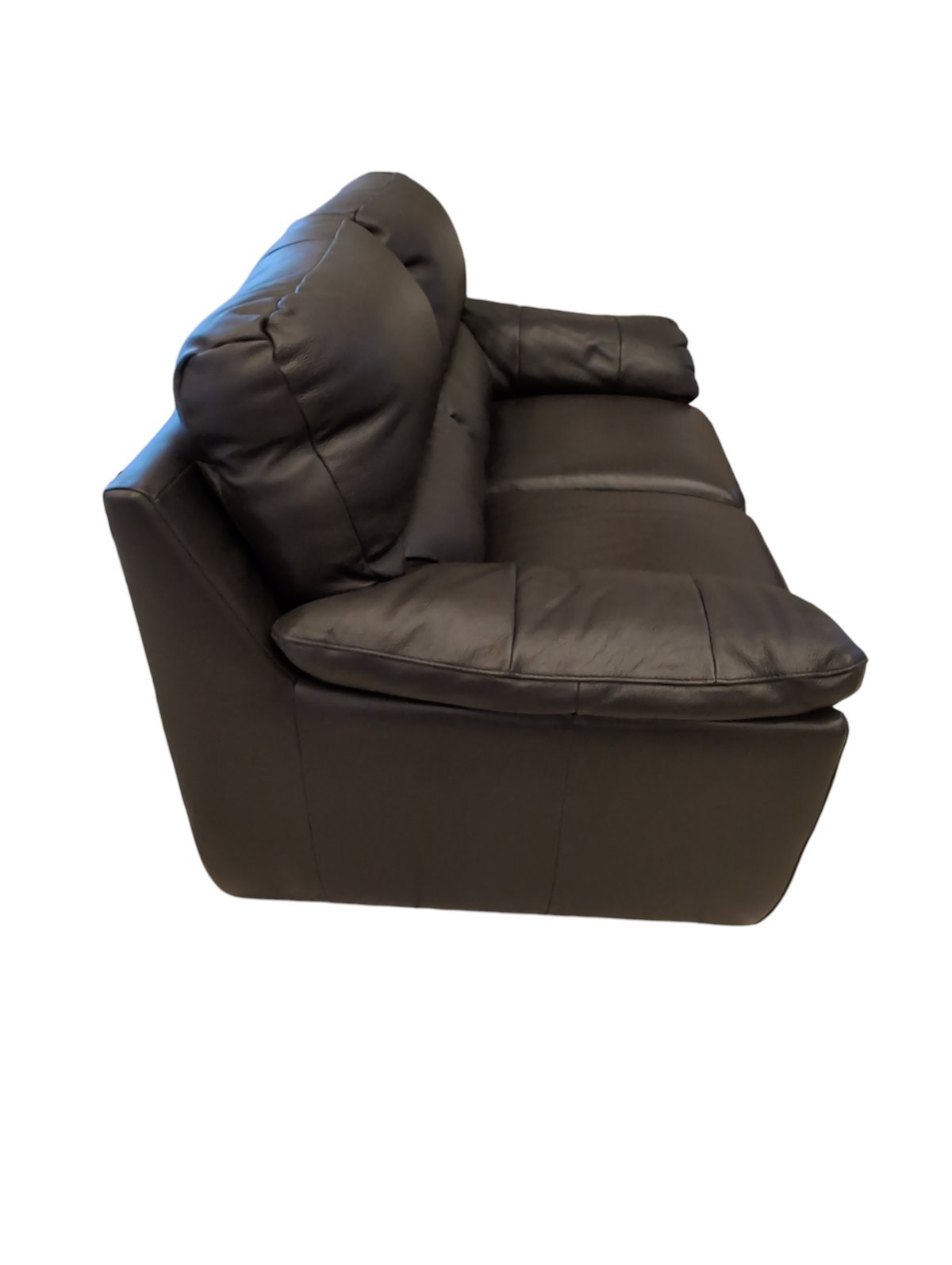 David Divani Brown Leather Sofa