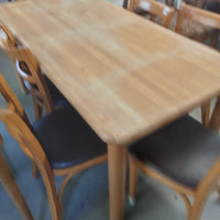 60"W 7-Piece Dining Set