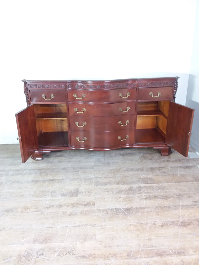 Ornate Wood Sideboard