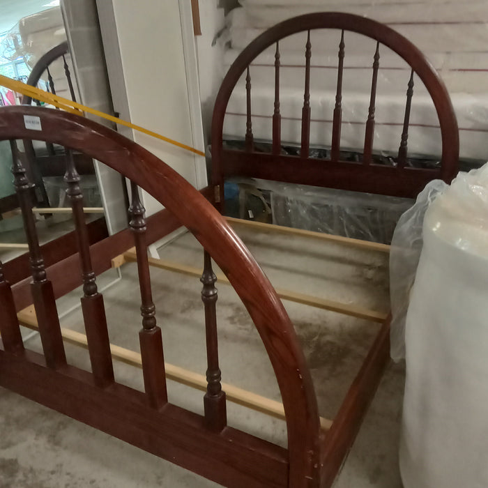 64"W Solid Wood Bed Frame - Queen