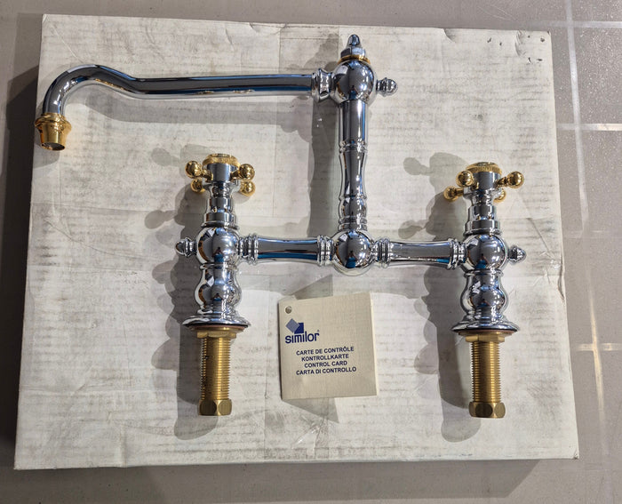 New-Old Stock Chrome and Brass Faucet