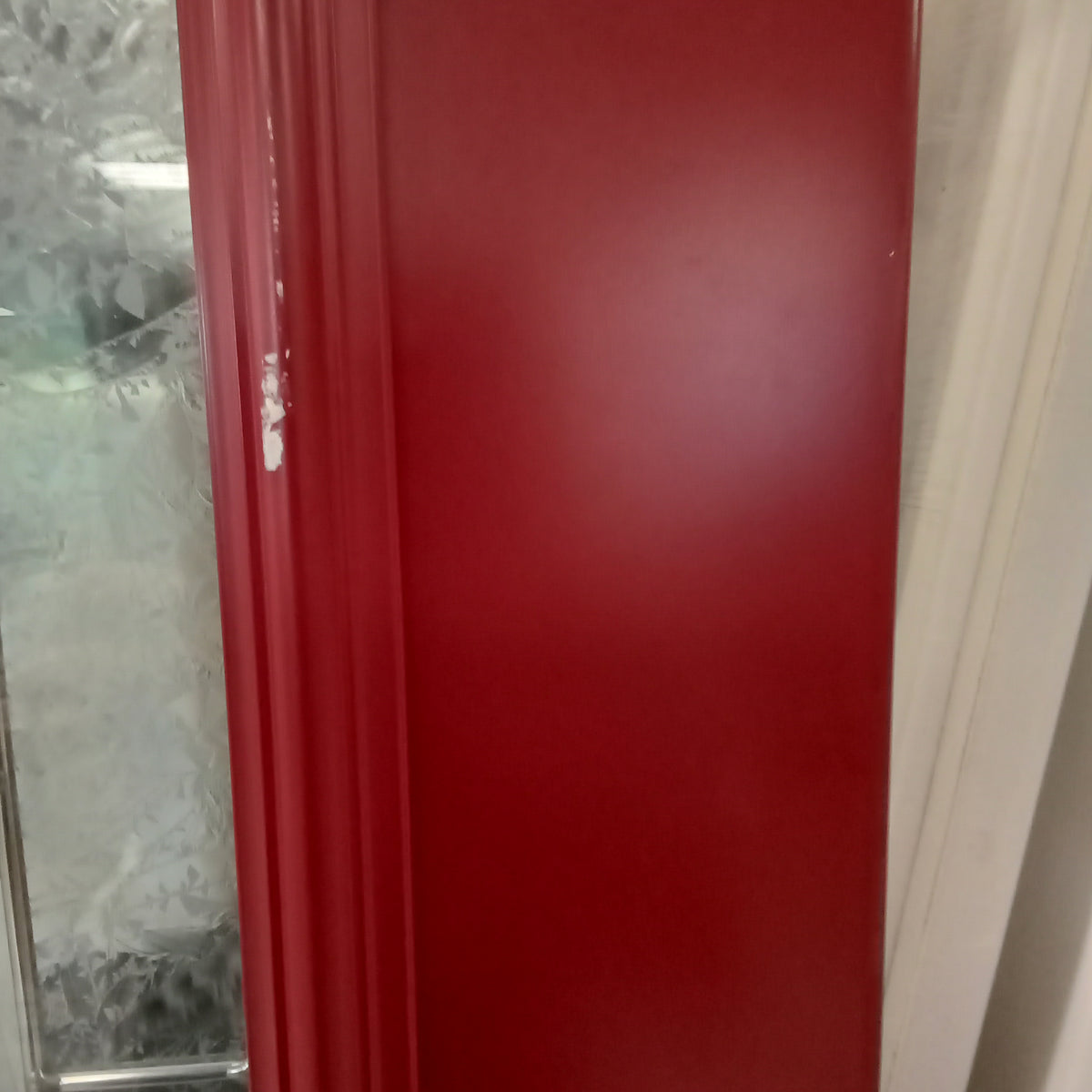 32.5"W Steel Clad Outer Door with Glass Insert