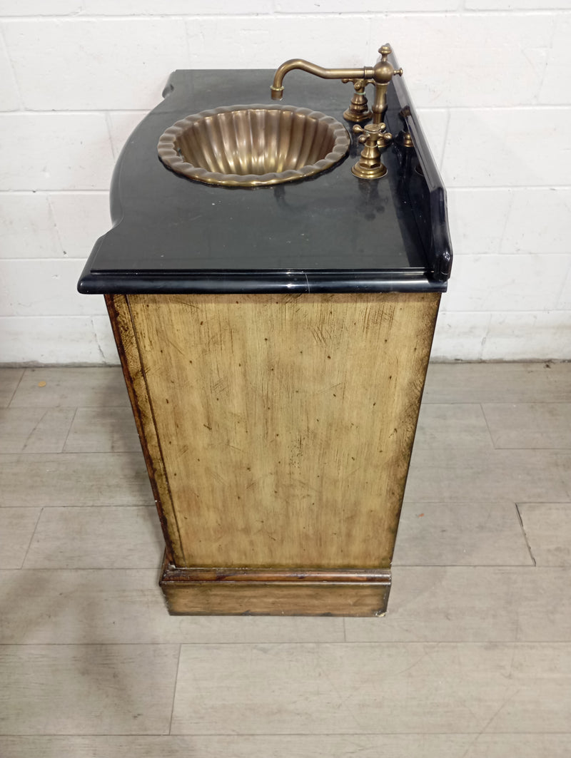 34" Vintage Wooden Vanity