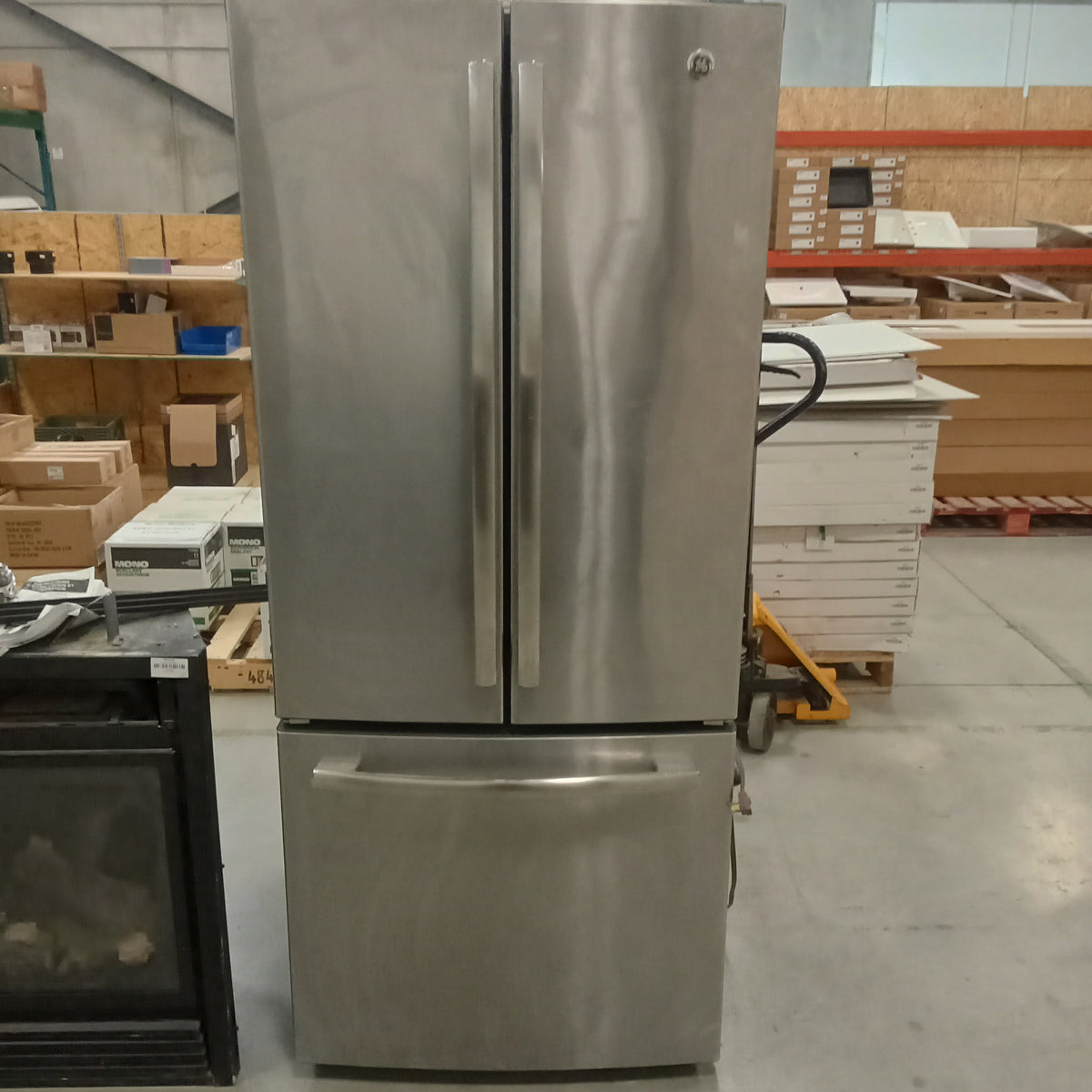 30"W Stainless Steel Fridge Freezer