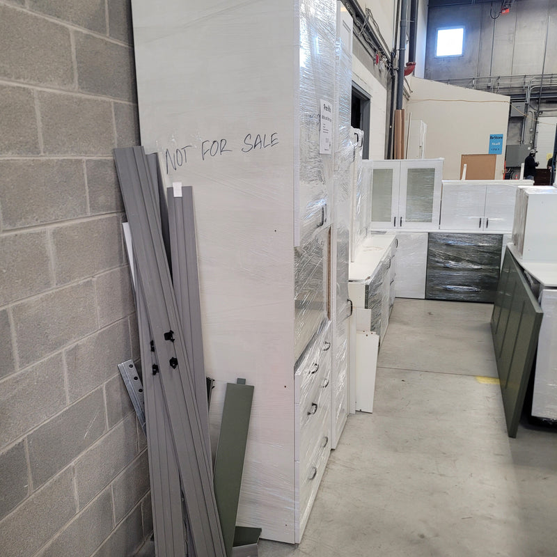 White and Green Kitchen