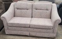 Light Pastel Floral-Patterned Loveseats