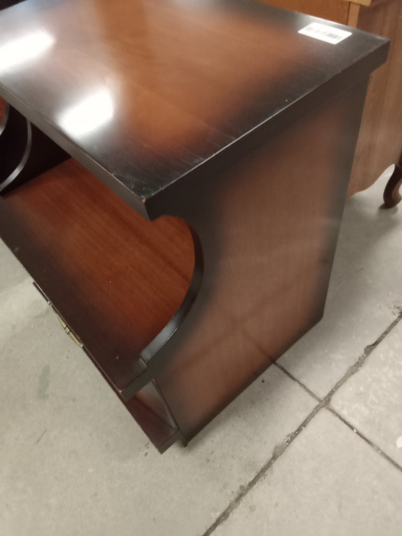 22"W Wooden Nightstand