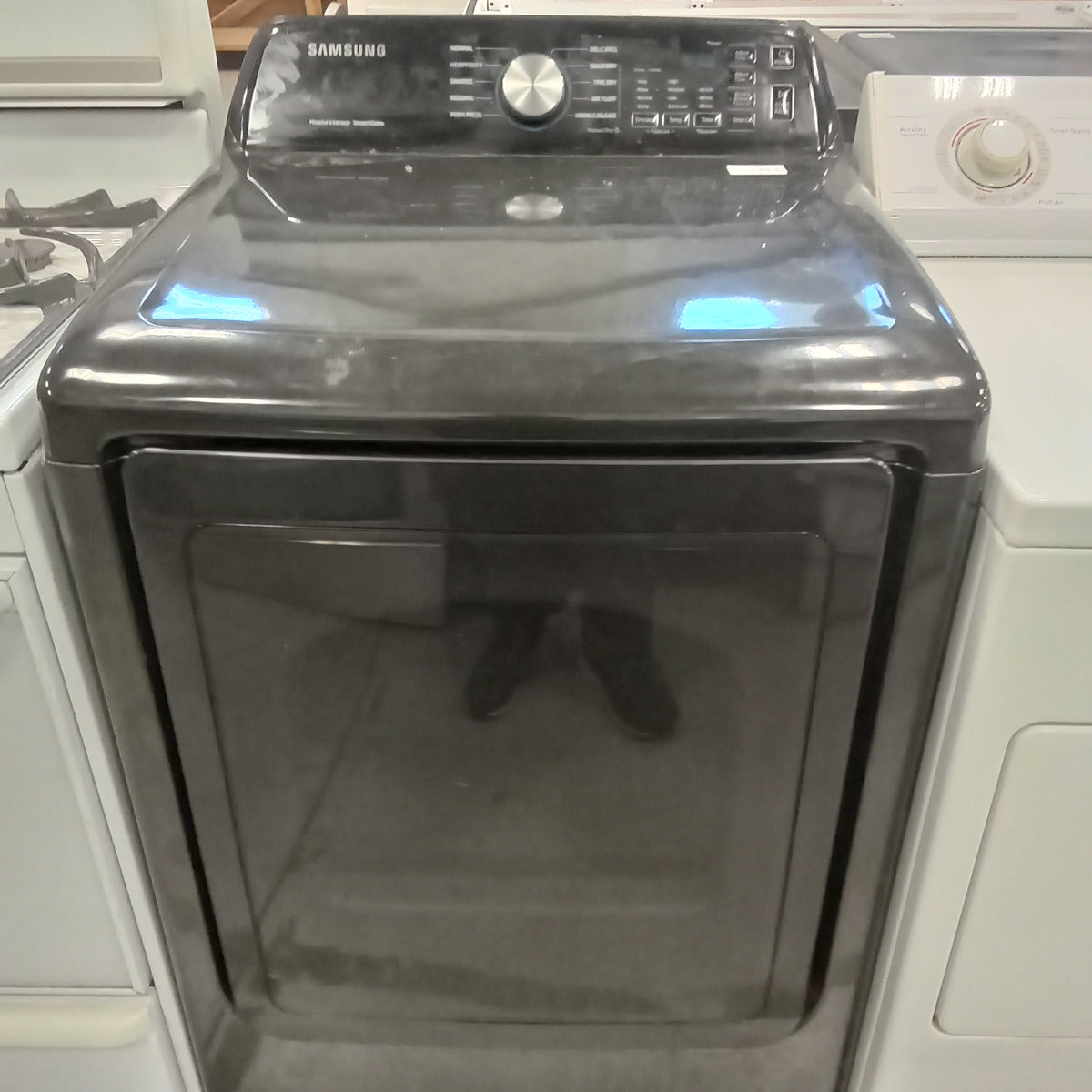 27"W Black Front Load Dryer