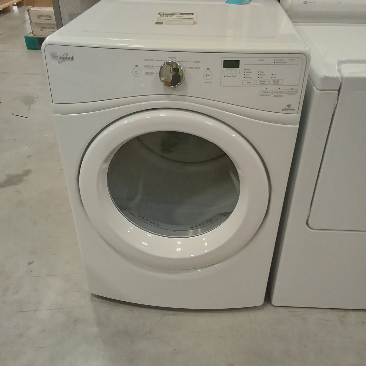27"W Front Load Dryer in White - Whirlpool