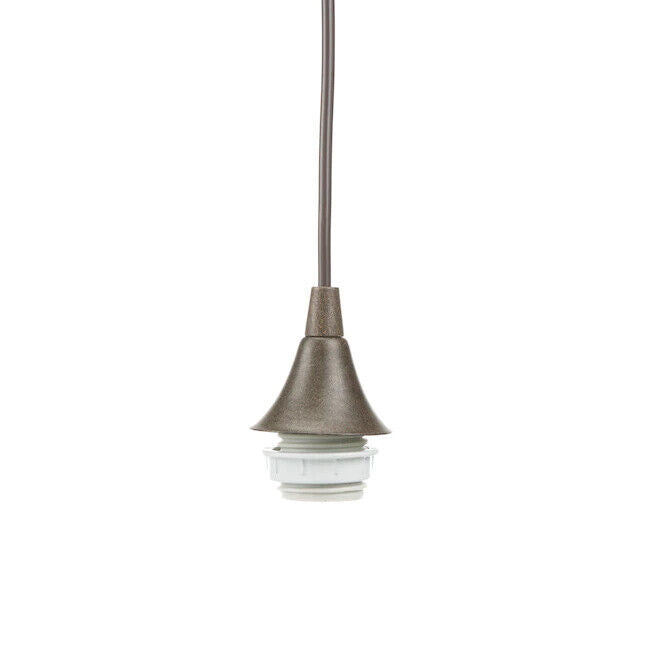 Portfolio 3Lt Mini Pendant Fitter- Brushed Nickel