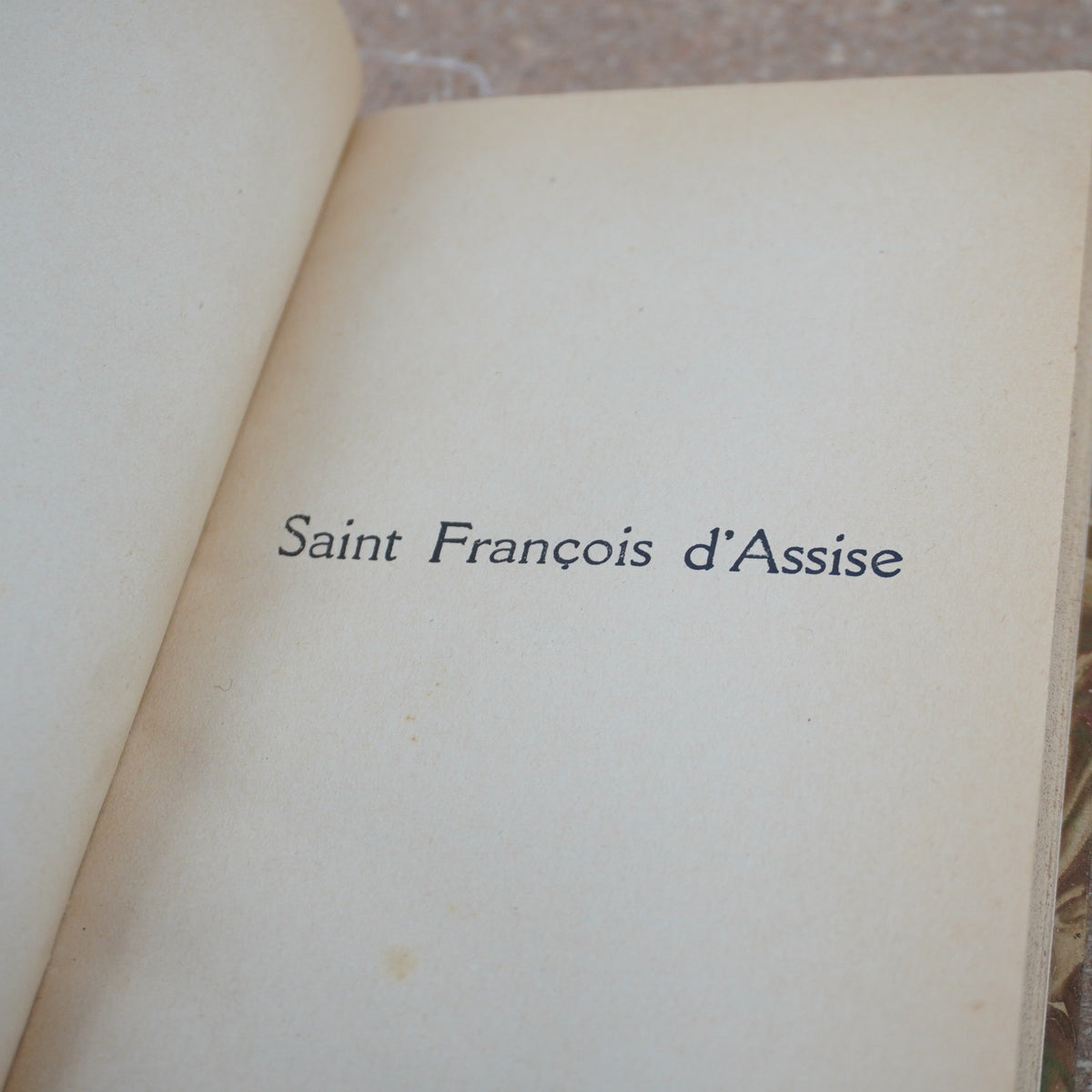 Saint François d'Assise by Abel Bonnard 1929