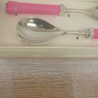 Salad Server 2-Pcs Set in Pink