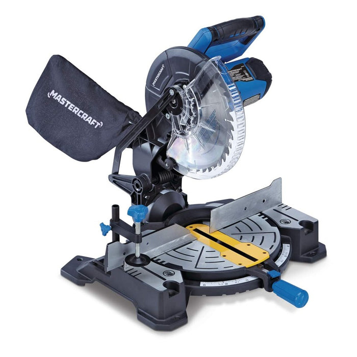 Mastercraft 15 Amp Single-Bevel Compound Mitre Saw, 10-in