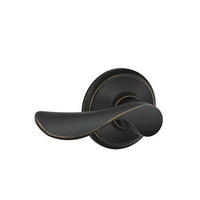 Schlage FA10 Passage Door Lever in Aged Bronze