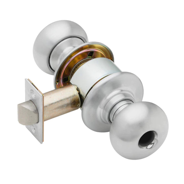 Schlage ND70LD-PLY Plymouth Knob Classroom Cylindrical Lock in Satin Chrome