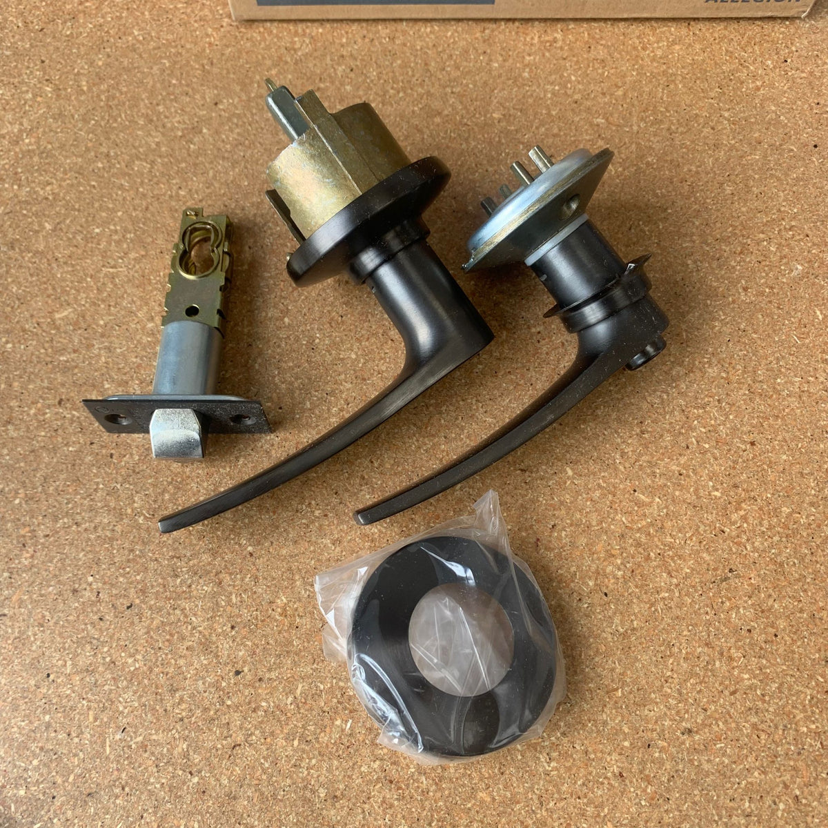 Schlage S40D Jupiter Lever Tubular Lock in Oil Rubbed Bronze