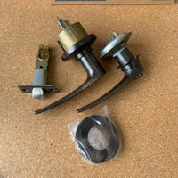 Schlage S40D Jupiter Lever Tubular Lock in Oil Rubbed Bronze