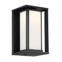 Paxton 18-inch LED Outdoor Wall Sconce in Black 39651