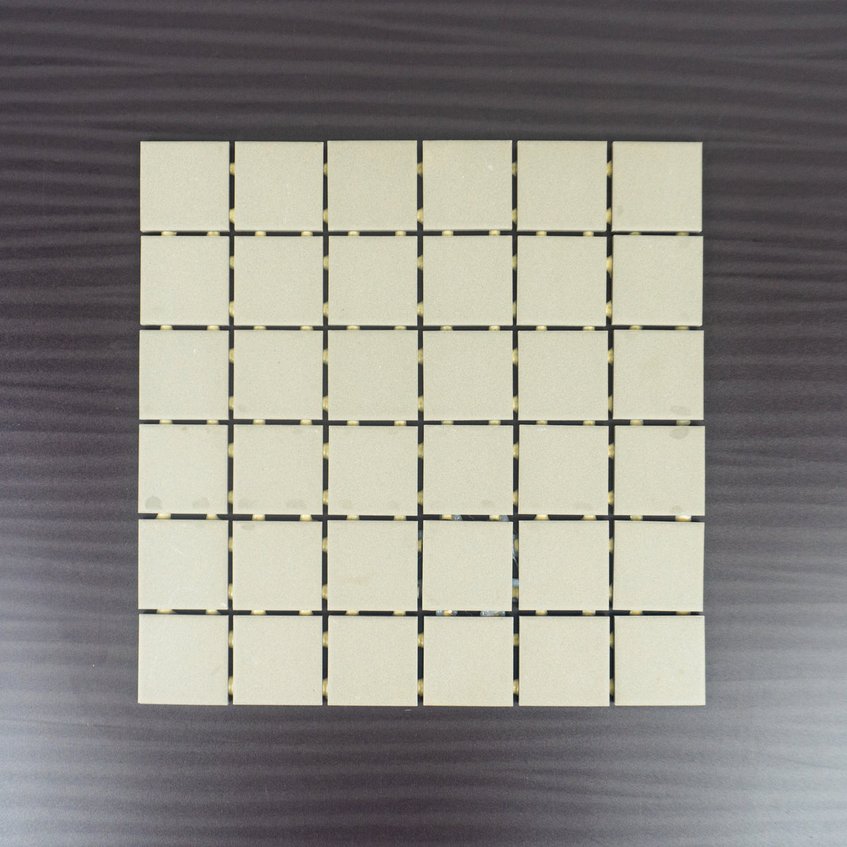 12"x 12" 36-Tile Unglazed Mosaic - Light Grey 20 pcs (20 sq ft/box)