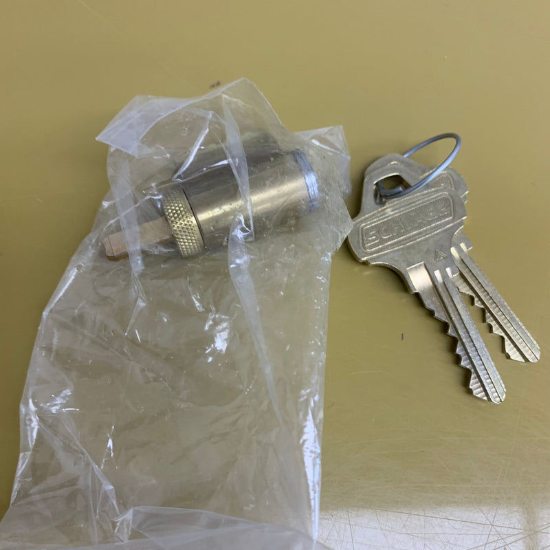 Shlage CO-100 Electronic Cylindrical Lock in Satin Chrome
