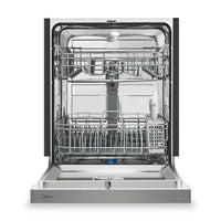 Midea 24" Front-Control Dishwasher with Interior Light - MDF24P2BST
