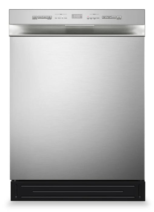 Midea 24" Front-Control Dishwasher with Interior Light - MDF24P2BST