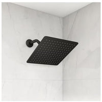 Black Modern Rectangular Shower Head