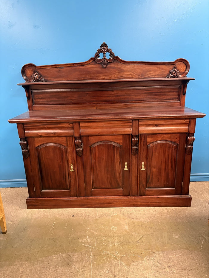 Mahogany 3 Door Chiffonier