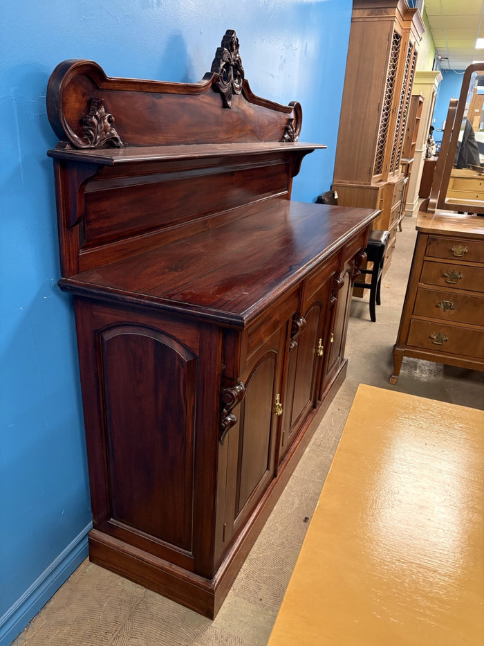 Mahogany 3 Door Chiffonier
