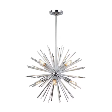 Sunburst 8 Light Chandelier