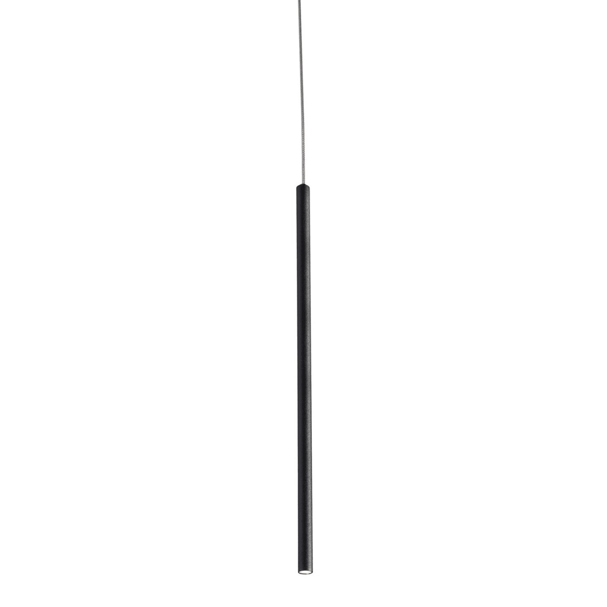 Point 6-Inch Wide LED Mini Pendant in Black