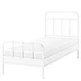 White Metal Bed Frame - Single / Twin