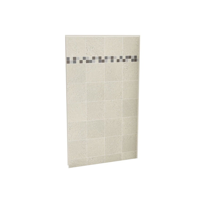 Utile 48x80 Single Back Shower Wall Panel in Stone Sahara