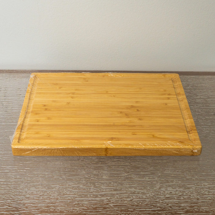 12 x 9 x .08 Wooden Cutting Board With Juice Groove