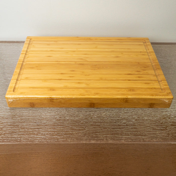 17 x 12 x 1.75 Wooden Cutting Board With Juice Groove
