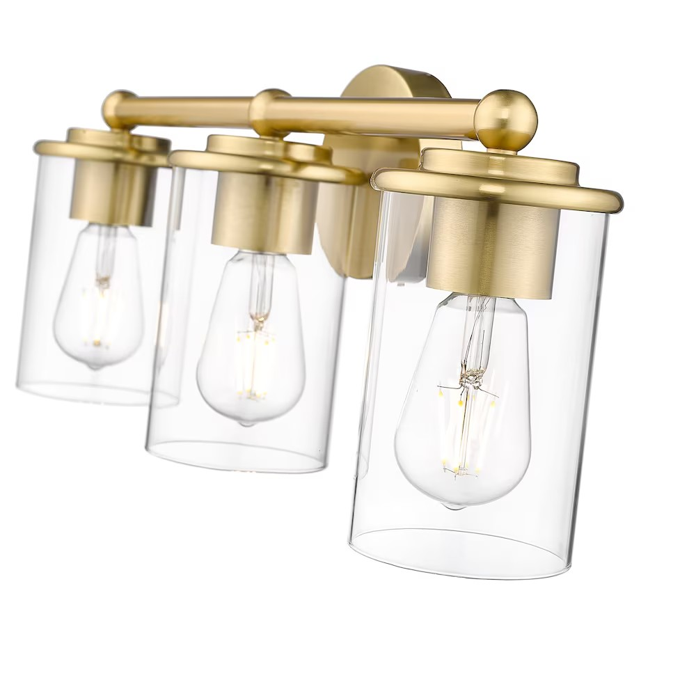 Z-Lite Thayer Luxe Gold 5.75 inch 3 Light Vanity