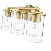 Z-Lite Thayer Luxe Gold 5.75 inch 3 Light Vanity