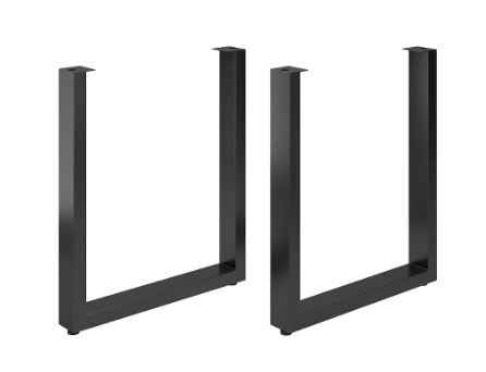 Richelieu 28-inch U-Shaped Steel Table Leg