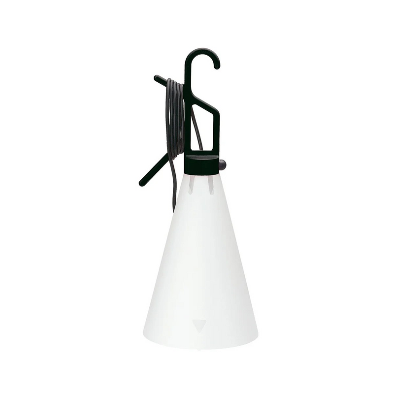 1-Light Mayday Pendant in Black Finish