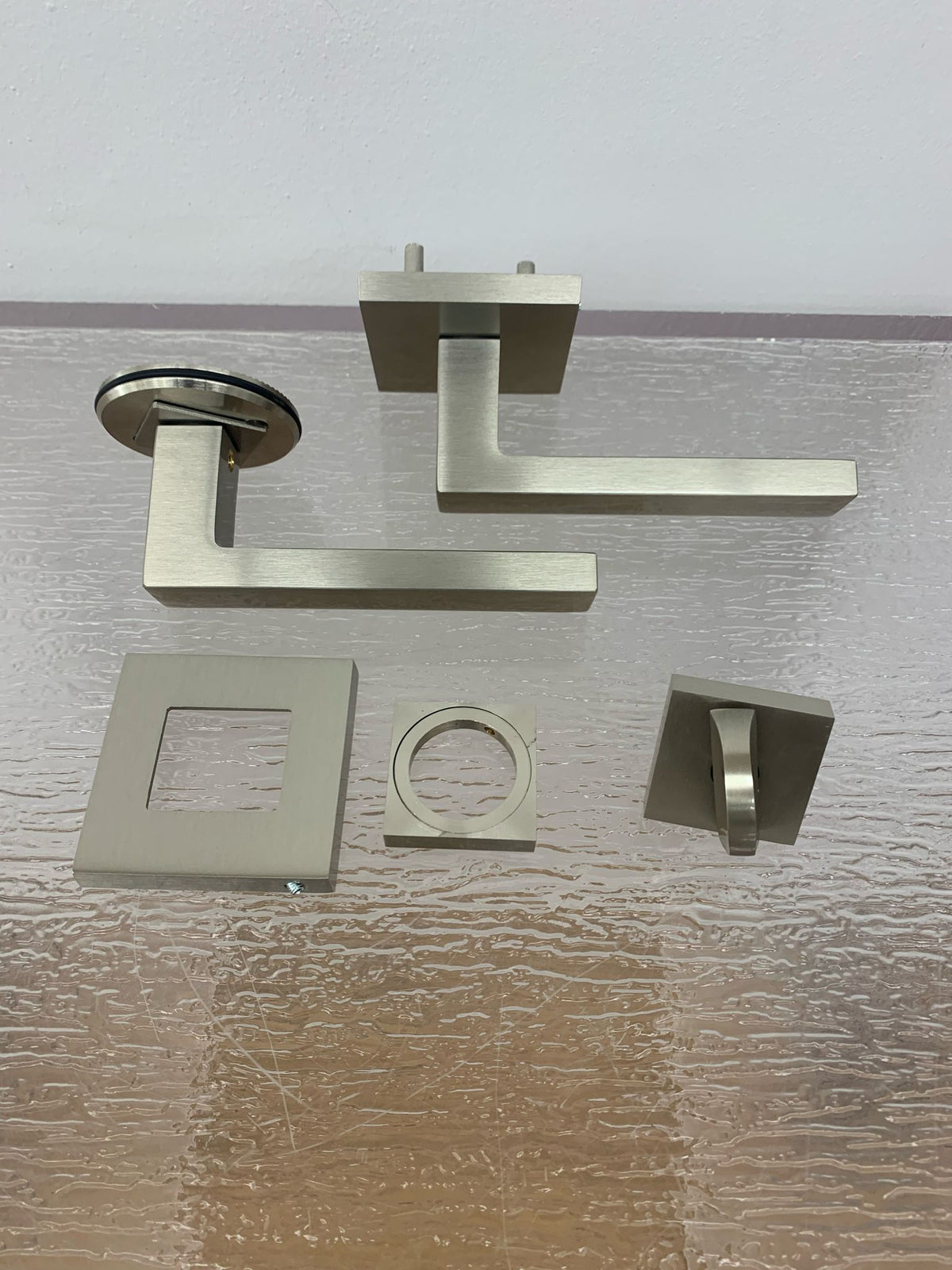 Tampa Entry Door Lockset w/ Thumb Turn in Satin Nickel