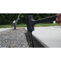 96 ft. Paver Edging Project Kit in Black